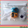KnitUK Tally Counter - LCD (Finger-Held). Pack of 2. Orange