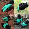 Happy Fox Gardening gloves, waterproof gloves with claws for garden,