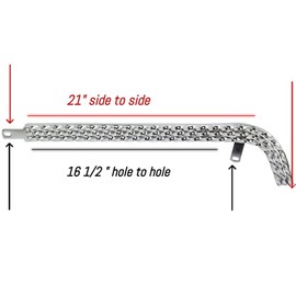 Bike 26" Lowrider Triple Square Twisted Chain Guard Chrome.