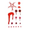 Blood Seal Bloody Tattoo Sticker Costume Cosplay