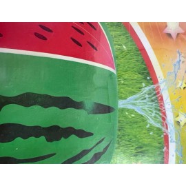 Splash Buddies Summer Yard Toy Hose Sprinkler Inflatable Watermelon 24" Ball Ages 3+