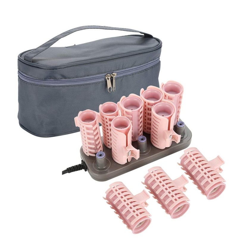 Instant Heat Compact Hot Rollers, Perfect for On-The-Go Styling, 10Pcs