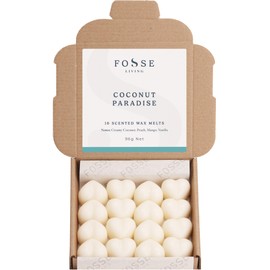 Coconut Paradise Strong Scented Wax Melts 16 Pack - The Gift for Every Occasion – Made in The UK