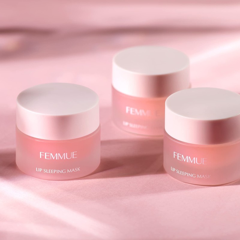 FEMMUE Lip Sleeping Mask, Lip Care, Moisturizing, Moisturizing, Plant-Derived Japanese