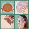 5 Pieces Transparent Plastic Mask Tray Seaweed Mask Mold Reusable