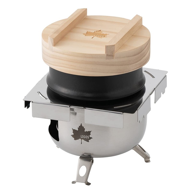 Logos 81062820 Mini Bonfire Stove, Silver (When Assembled) (Approx.) Width