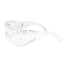 TIMCO Overspecs Safety Glasses - Side vented to reduce mist build-up and the curved arms give increased comfort - Clear
