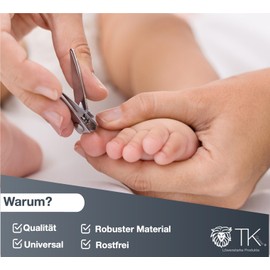 2 x Nail Clippers - Nail Clippers & Clippers - Small & Large Nail Clipper for Toenails & Fingernails