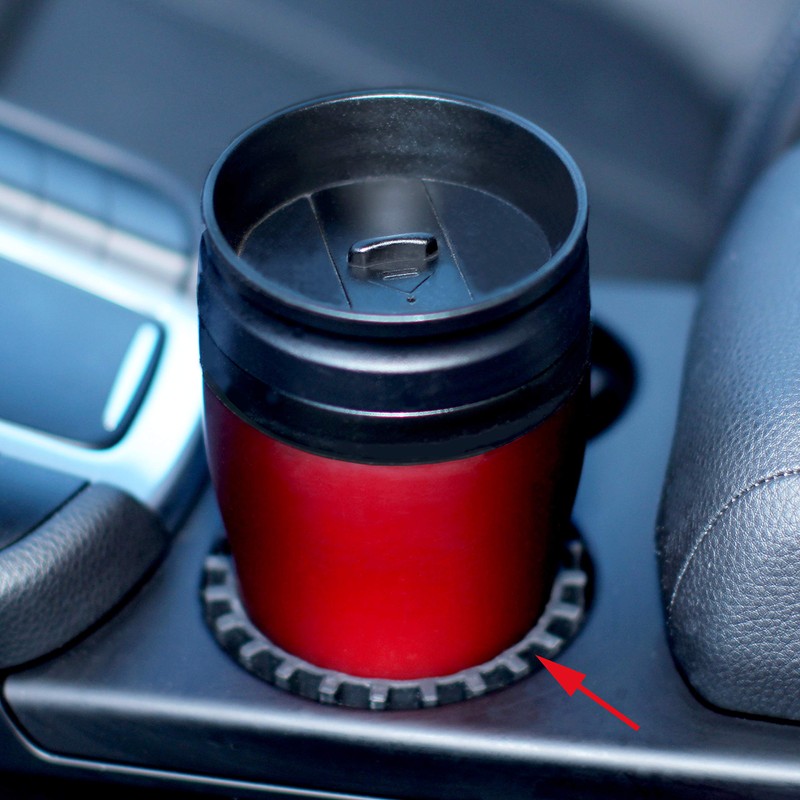 Gadjit Beverage Bands Car Cup Holder Adapter - Stop On-The-Go