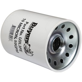 Buyers Products U3L3FE Filter Element 10 Micron Replacement Element for HFA2/HFA3/HFA4 Series