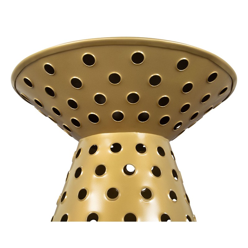 Zuo Proton Side Table Gold