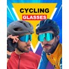 Perkanion Polarised Cycling Glasses Sports Sunglasses for Men Women MTB