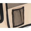 Pawer 45”×24” 8-Panel Foldable Pet Playpen, Olive+Beige, Personalize Embroidery Extra