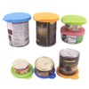 Comtim Pet Food Can Cover Silicone Can Lids for Dog