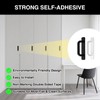 OQXEJPHFN 6 Pcs Adhesive Handles for Cabinets Peel and Stick,