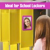 CEREM Locker Mirror Magnetic for Boys and Girls Locker, White