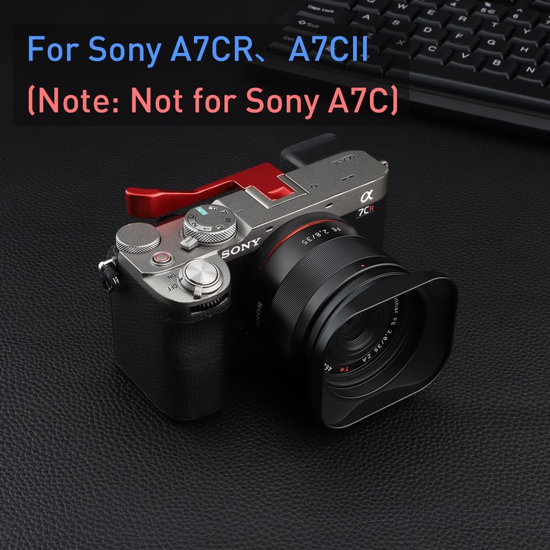 Haoge Metal Thumb Up for Sony α7CR,A7CII Alpha 7CII,ILCE-7CII,A7CR Camera