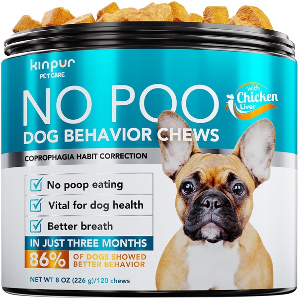 Kinpur Pet Care No Poo Behavior Chews - Help Dog
