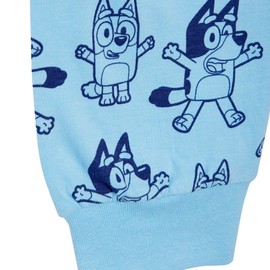 Bluey Kids Pyjamas for Boys Girls 4-5 Years Blue