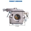 Autoparts Carburetor Replacement for Tecumseh TC200 TC300 640347 640347A TM049XA