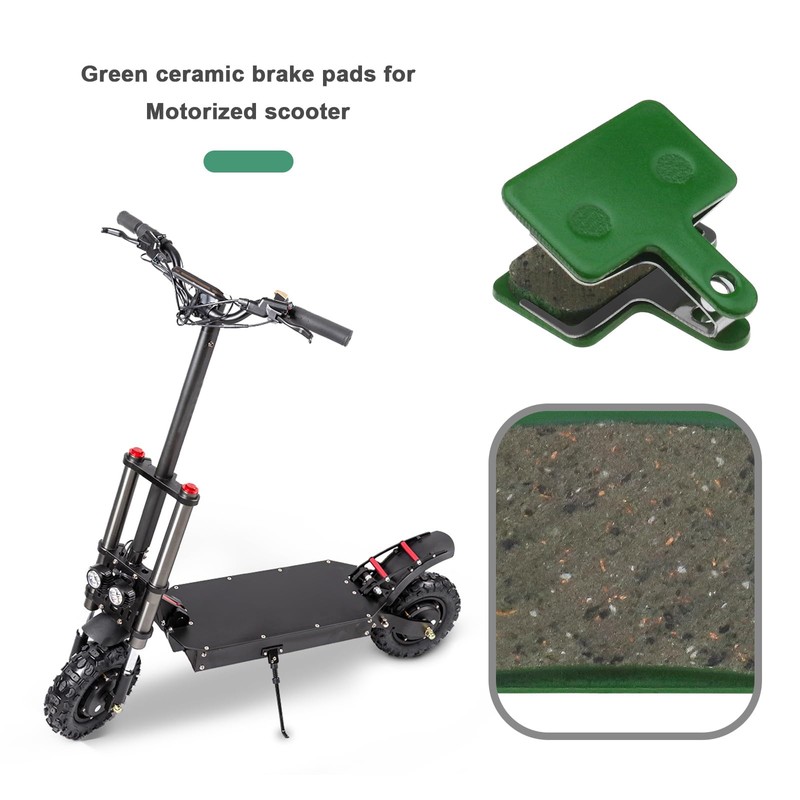 VGOL 2 Pairs Ceramic Brake Pads Replacement Compatible with Kaabo
