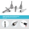 6 Piece Bit Socket Set 7/8/10/13/17/19 mm Hex Bit Holder