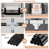 VTRIN Portable Closet Wardrobe Closet for Hanging Clothes with 4