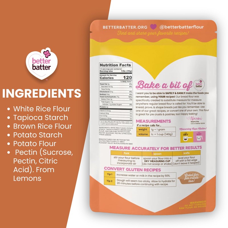 Better Batter Bread Flour | Certified Kosher & Gluten Free