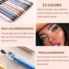 Eyeshadow Pen, Crayon Waterproof Eyeshadow Stick, Shimmer Cream Eye Shadow