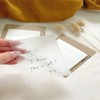 200 Sheets Transparent Sticky Notes, 3x3 inch Clear See Through