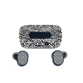 MightySkins Carbon Fiber Skin for SkullCandy Sesh True Wireless Earbuds - Abstract Black | Protective, Durable Textured Carbon Fiber Finish | Easy to Apply, Remove, and Change Styles | Made in The USA
