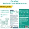 Eco Strong Outdoor Odor Eliminator Outside Dog Urine Enzyme Cleaner