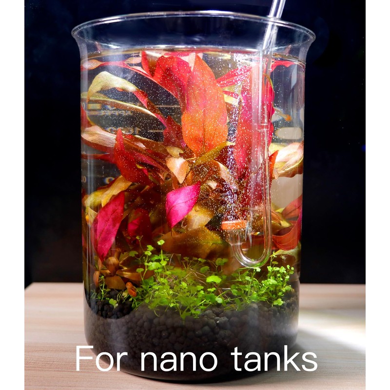 Clscea CO2 Diffuser for Aquarium Plant Mini CO2 Atomizer, miniU-S