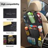 ZNDAW 2PCS Car Backseat Organizer, Multi-Pocket Back Seat Protector with