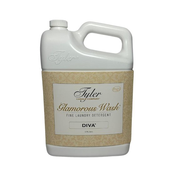 Tyler Glam Wash Laundry Detergent, Diva, Liquid, 128, 64, 32