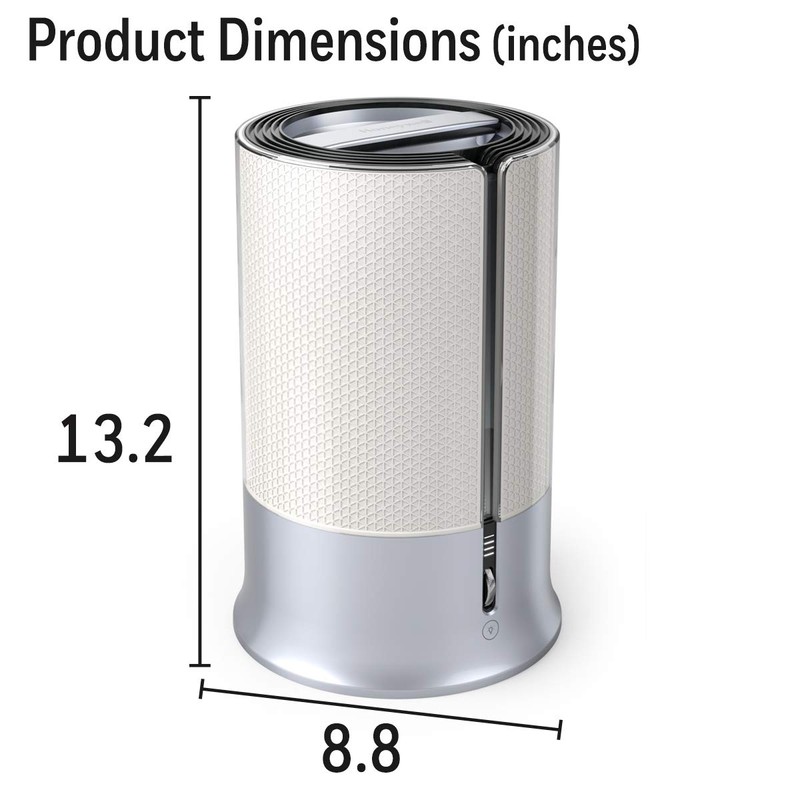 Honeywell Designer Series Cool Mist Humidifier, White