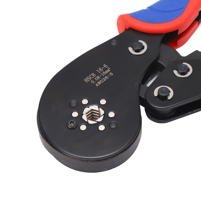 HSC8 16‑6 Ferrule Crimping Tool 0.08‑16mm² Anti Slip Handle High