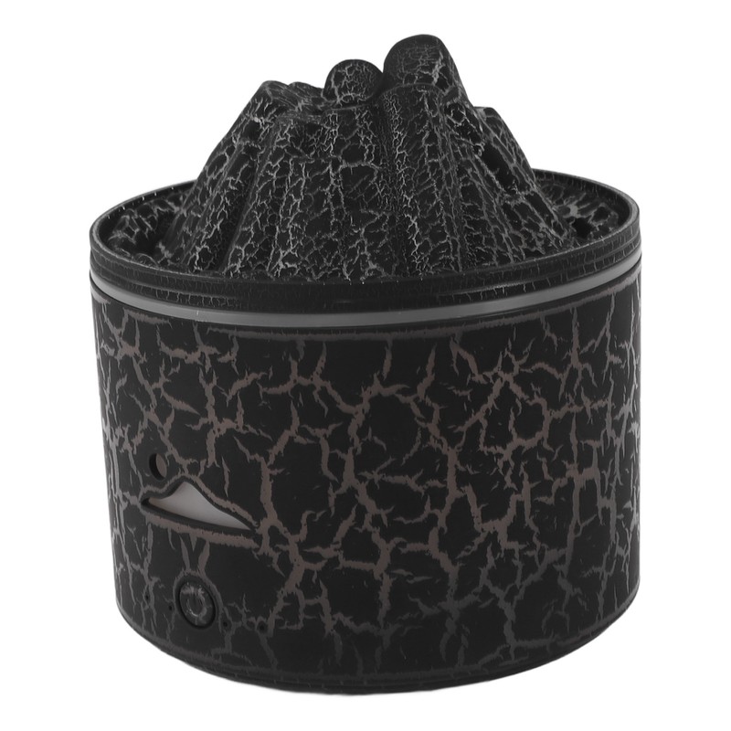 Volcano Diffuser 5V 180ml Relaxing Auto Off Warm Atmosphere Flame