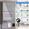Magnetic Dry Erase Calendar Board for Fridge - 16" x