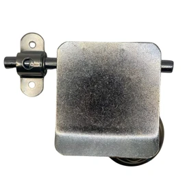 NU-SET Slide Action Bolt with Cover Lock with Amor Disc Lock for Garage Doors or Gate