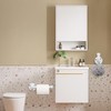 Jeasor 4-Pieces Industrial Pipe Bathroom Towel Ring Kit DIY Wall