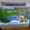BAAQII Aquarium Object Accessories Aquarium Ornament Aquarium Decoration Simulation Pineapple