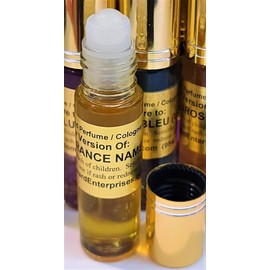 Hayward Enterprises Brand Perfume Oil Compatible to BLACK OPIUM for women, Designer Inspired Impression, Fragrance Oil, Scented Oil for Body, 1/3 oz. (10ml) Glass Roll-on Bottle