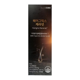 Nutricore Hairgrix Keranet 310 mg x 28 capsules 1 unit / DY / 뉴트리코어 헤어그릭스 케라넷 310 mg x 28캡슐 1개 / DY