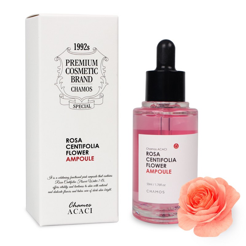 Chamos Rose Pink Chamos Agassi Provence Rose Ampoule 50ml Skin