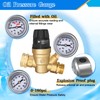 RV Water Pressure Regulator with Adjustable Handle, Water Pressure Regulator