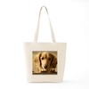 CafePress Dachshund 9L007D 15 Tote Bag Reusable Natural Beige Canvas