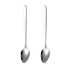 Starvway 2pcs Stainless Steel Grapefruit Spoon Thick Smooth Dessert Spoon