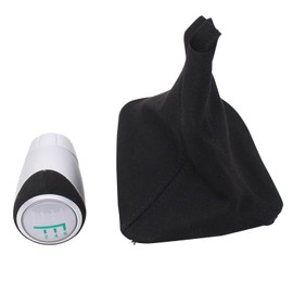 Doo Engy Gear Knob 6 Speed Gear Stick Gaiter Gear Stick Knob Gear Stick Head Gear Lever Gear Stick Bag Gear Stick Bag Frame Manual Gear Lever Knob for 3 Series E90 E91 E92 E93