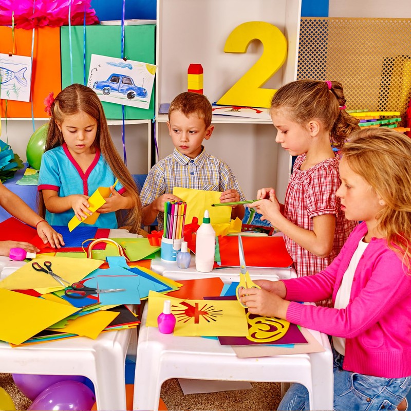 Scissors Bulk 6 Pack,8" Multipurpose Heavy Duty Sharp Scissors,Stainless Steel